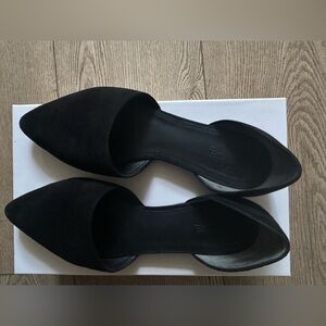 Vince D’orsay Nina Flat Black Women's Shoes - Size 7